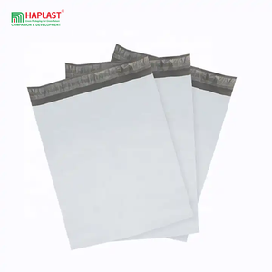 Haplast recyclé écologique pour poly sacs d'expédition personnalisé imprimé en plastique étanche expédition postale pour courriers épicerie maïs - Product Image 5