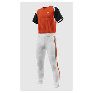 Nuevo diseño de calidad superior colores personalizados Logo 100% poliéster secado rápido transpirable uniforme de béisbol conjunto de ropa deportiva en línea - Product Image 5