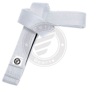 100% Material de poliéster Jiu Jitsu brasileño Gi cinturón ligero cinturón maestro para MMA BJJ Jiujitsu Judo Taekwondo Karate cinturones - Product Image 1