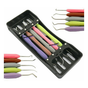 Instruments de remplissage en résine Composite orthodontique dentaire professionnelle outils de Plugger à main en acier inoxydable de Type LM - Product Image 2