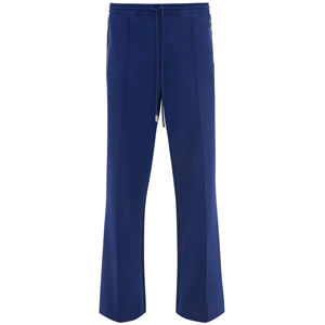 2024 vente en gros personnalisé de haute qualité décontracté évasé survêtement pantalon hommes empilé Flare pantalon Patchwork élastique mi-droit - Product Image 1