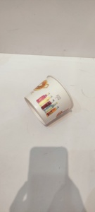 Chất lượng biểu tượng tùy chỉnh thân thiện với môi đôi tường Cốc giấy tại chi phí thấp bao bì phí bảo hiểm phân hủy sinh học Cốc giấy cho nước giải khát - Product Image 5