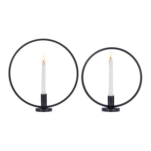 โคมไฟระย้าติดเพดานเหล็กดัด6หัวสำหรับตกแต่งบ้านเชิงเทียนตกแต่งโลหะพร้อมแท่นเทียนสำหรับคริสต์มาส - Product Image 3