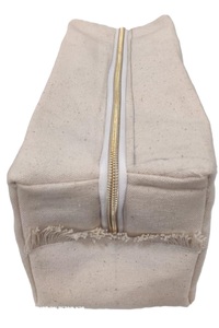 Customizable Women's Fashion High-quality Cotton <b>Canvas</b> Velour Pouch Zipper Closure Clutches Fringes Decoration Summer <b>Handbags</b> - Product Image 3