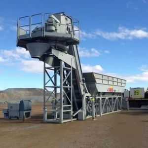 Prezzo di fabbrica portatile piccola stazione di miscelazione 25 m3 Yhzs25 Mobile betoniera impianto di betoniera - Product Image 1