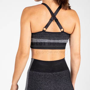 Soutien-gorge de sport respirant pour femmes avec dos en maille pour plus de confort et de ventilation Soutien-gorge de sport pour femmes avec dos nageur - Product Image 4