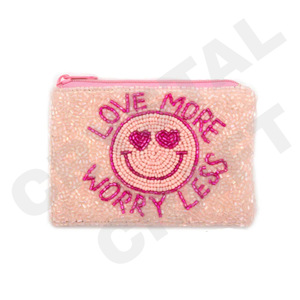 Monedero con cuentas de semillas para niña y Mamá, hermoso monedero con cuentas personalizado para mujer, monedero de moda con - Product Image 6