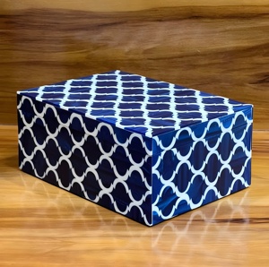 Joyero con incrustaciones de hueso artesanal, organizador de madera con logotipo personalizado, cajas de exhibición de lujo al por mayor - Product Image 3