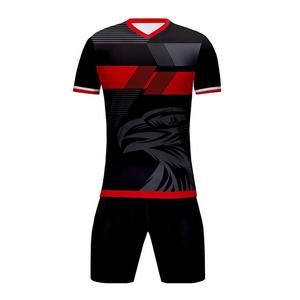 Ropa de fútbol personalizada al por mayor camiseta de fútbol personalizada traje y uniforme conjunto sublimación ropa deportiva - Product Image 1