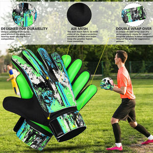 Nouveaux gants de gardien de but de football en latex professionnel 2025, imperméables, respirants, pour le sport, le futsal, avec sangle de poignet réglable, en vente - Product Image 2
