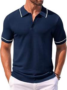 Camisa de Diseño de Lujo para Hombre, Tejido de Punto Antiarrugas, Estampado con Estilo Urbano, Algodón Suave y Costuras Finas - Product Image 3