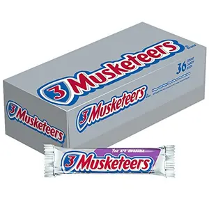 3 Musketiers Delen Chocoladereep, 3.28 Oz (Pak Van 24)