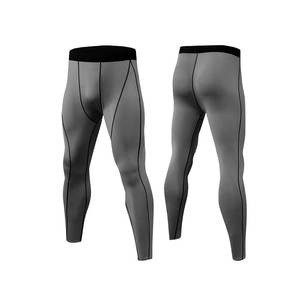 ชุดรัดรูปแขนยาวของผู้ชายชุดออกกำลังกายที่เป็นมิตรกับสิ่งแวดล้อมลายพื้นดีไซน์ล่าสุด - Product Image 3