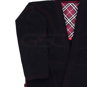 OEM/ODM personalizado 100% algodón Jiu Jitsu Gi 450 GSM perla tejido Pakistán hecho BJJ y MMA conjunto Judo diseño deportivo - Product Image 5
