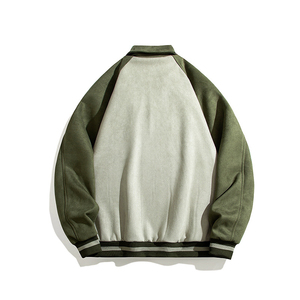 Letterman Varsity Baseball Bomber Jacket Imperméable Respirant Col Montant Réversible Hiver Équipe Couleurs Taille Personnalisable - Product Image 4