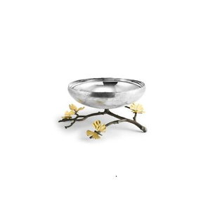 Metal Serving <b>Bowl</b> with Branch Stand <b>Stainless</b> <b>Steel</b> <b>Bowl</b> Luxury Fruit <b>Bowl</b> - Product Image 6