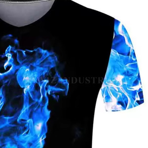 Personnalisé Polyester Slim Fit Sublimation T-shirt/Coton Polyester Sublimation T-shirts En Stock - Product Image 2