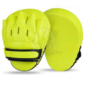นวมต่อยมวยหนัง MMA แบบเน้นนวมคิกบ็อกซิ่งถุงมือฝึกแบบเน้นเป้า - Product Image 4