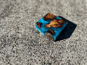 Posavasos de Resina Artesanales de Primera Calidad, Cuadrados de 4x4 Pulgadas, de Lujo para el Hogar y Restaurantes, Tradebyd - Product Image 6