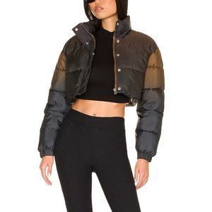 Chaqueta acolchada para mujer Abrigo corto acolchado brillante Ropa de calle de invierno Prendas de abrigo - Product Image 6