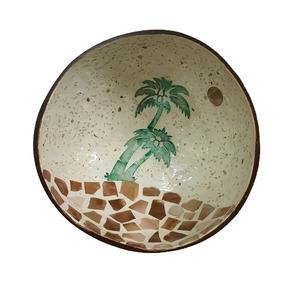 Bols peints en cocotier 2022 naturel, produits respectueux de l'environnement, bols de haute qualité, ensembles de vaisselle en noix de coco du Vietnam - Product Image 1