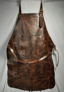 Tabliers en cuir personnalisés Forgerons BBQ - Product Image 2