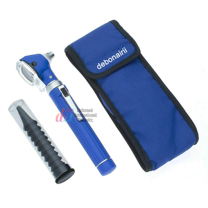 Mini otoscopio de fibra óptica con 10 cánulas reutilizables y bolsa de transporte-Kit de examen de oído LED para uso médico, veterinario y doméstico - Product Image 3