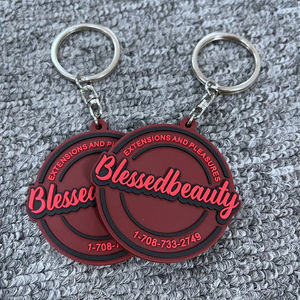 พวงกุญแจยางพีวีซีแบบกำหนดเองได้พวงกุญแจน่ารักสำหรับกระเป๋าพวงกุญแจ2D 3D อนิเมะพวงกุญแจพีวีซีแบบนิ่มสำหรับเป็นของขวัญ - Product Image 6