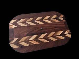 Planche à découper et plateau de service en bois Forme rectangulaire durable 12mm d'épaisseur - Product Image 4