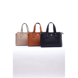 Sac à main en cuir de vache noir - Product Image 6