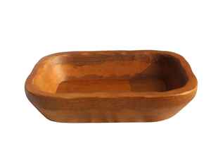 ชามอาหารทำจากไม้ทรงกลมปลอดภัยชามเครื่องครัวธรรมชาติเกรดสมบูรณ์ - Product Image 5