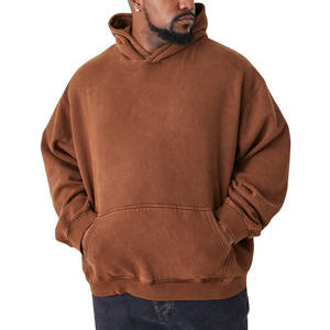 Peso pesado personalizado 500 Gsm invierno hombres en blanco ropa de calle de gran tamaño hombres pulóver estampado hinchado sudaderas con capucha para hombres Haus Industries - Product Image 1