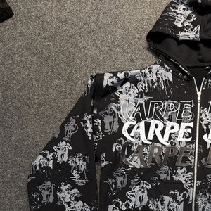 El mejor chándal desgastado de patrón sólido de moda de alta calidad para hombre, ropa de calle cómoda para hombre, chándal desgastado - Product Image 5