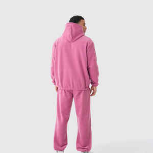 ชุดกีฬาแบบสวมศีรษะสำหรับชายและหญิงชุดวอร์มผ้าฝ้ายแบบสวมหัวชุดโอเวอร์ไซส์แบบกำหนดเอง - Product Image 6