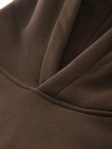 Venta al por mayor 100% algodón sudaderas con capucha para Hombre Nuevo diseño invierno 6XL liso teñido personalizado superventas servicio OEM impreso - Product Image 4