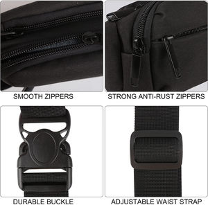 Riñoneras para Mujer y Hombre, Impermeables, Casuales, para Correr, Senderismo, Viajes, Cangurera, Riñonera - Product Image 2