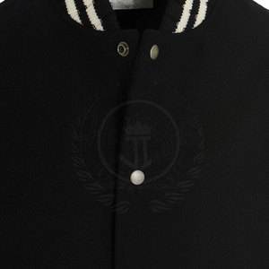 Chaqueta Letterman de Diseño Único y Alta Calidad para Hombre, Cuello Alto y Logotipo Frontal, Chaqueta de Invierno Transpirable y Ecológica con Forro de Lana - Product Image 4