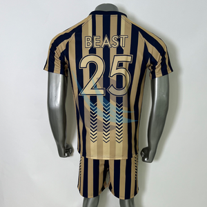 Ensemble de maillot et short de rugby pour hommes, design professionnel, nouveau style personnalisé, sublimation intégrale, polyester, uniforme de rugby sportif - Product Image 3