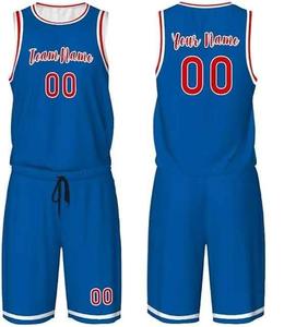 Kit de uniforme de baloncesto al por mayor ropa deportiva transpirable para venta en línea compatible con BSCI - Product Image 1