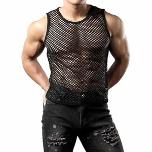 Débardeur Work Out Gilet Gym Débardeurs pour hommes avec logo personnalisé Taux de vente entier téléchargé par Dress Sports - Product Image 4