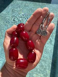 Chapelet musulman en résine polie écologique, design ange, tasbih, chapelet pour la décoration de la maison, vente en gros - Product Image 5