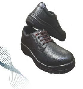 Top Trending Stylish Genuine Leather Formal Safety Shoes Steel Toe Anti-Slip Polyurethane Outsole Comfortable Lace-Up Factory - Product Image 1