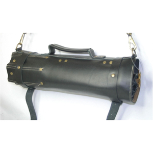 Sac de rangement pour couteaux en cuir de qualité supérieure avec un design durable, options personnalisables pour une utilisation professionnelle en cuisine - Product Image 6