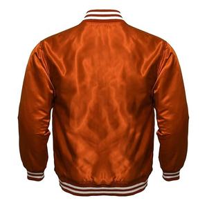 OEM chaqueta de béisbol personalizada para hombre al por mayor en blanco Chenille bordado parche con capucha de lona con chaquetas de hombre Letterman - Product Image 6
