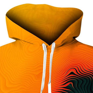 Sudadera con Capucha Unisex de Invierno, Informal, Estampada, 100% Poliéster, Transpirable, de Forro Polar - Product Image 5