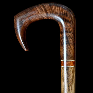 Standard International Canne en bois ajustable à prix STANDARD avec nœuds multiples Bâton de marche en bois solide pour les aînés - Product Image 6