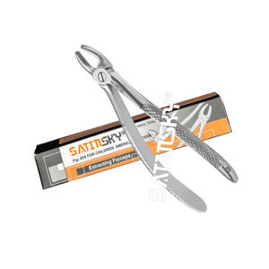 Fórceps de extracción Patrón inglés Fig.39 R Molares superiores derechos para niños Grado quirúrgico Acero inoxidable alemán - Product Image 4