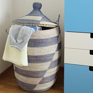 Phong cách cỏ biển giỏ làm từ cỏ biển tự nhiên cho phòng khách trang trí và nhà tổ chức bán buôn Nhà cung cấp bền vững - Product Image 6