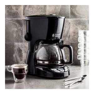 Cafetera de goteo Russell Hobbs de 10 tazas, negra, 975W, con temporizador y función para mantener el café caliente - Product Image 6