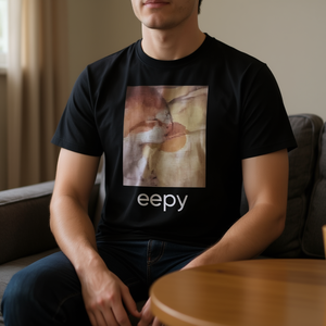 Eepy Cat <b>Meme</b> <b>T</b>-<b>Shirt</b> Black Unisex Adult Size - Product Image 3